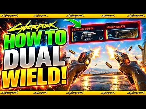 Cyberpunk 2077 - How To Dual Wield Weapons Guide (NO MODS - Consoles & PC)