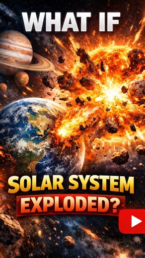 what if solar system exploded ?😱