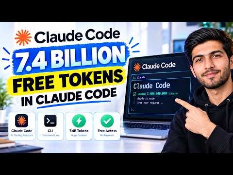 How to Get 7.4B Free Tokens for Claude Code (Step-by-Step)