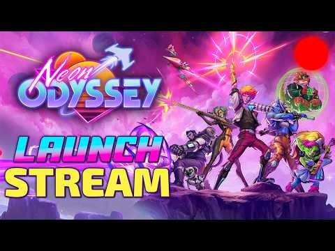 🔴Neon Odyssey Launch Stream | FREE DICE for Early Backers! | NeonRPG.com