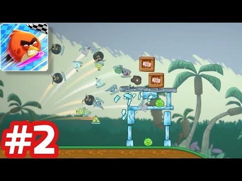 Angry Birds Racing - Gameplay Walkthrough - Part 2 Gold Medal (iOS/Android)