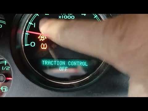 How to Turn Traction Control On and Off in a GMC Yukon XL Denali (2007–2014)