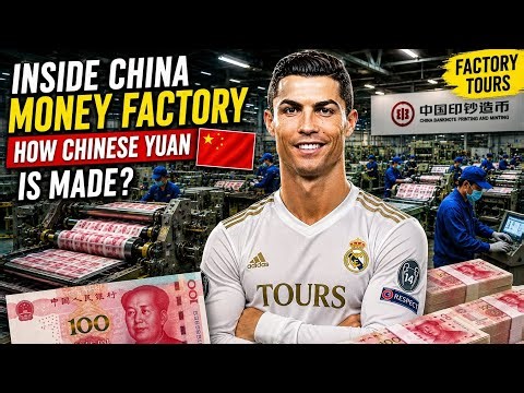 Inside China Money Factory | The Secret World Currency : How Chinese Yuan Is Made ? 