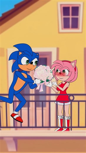 Hey Amy, embrace Sonic's love! #animation