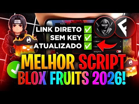 SCRIPT Blox Fruits SEM KEY PARA CELULAR PC LINK DIRETO com EXECUTOR DELTA ATUALIZADO LINK DIRETO ✅
