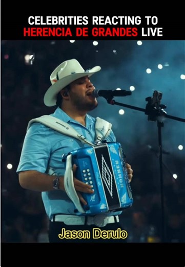 Celebrities React to Herencia de Grandes Live