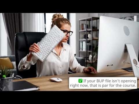 How to Open BUP Files (DVD Backup Info)