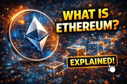 MoneyMatrixx on Instagram: "What Is Ethereum (ETH)? Explained Simply for Beginners What exactly is Ethereum (ETH) and why is it one of the most important blockchain networks in the world? Ethereum is a decentralized, open-source blockchain system that runs its own cryptocurrency — Ether. Unlike Bitcoin, Ethereum is a **platform for other coins and decentralized smart contracts** that execute automatically without intermediaries. In this video, you’ll learn: • What Ethereum really is • How it was