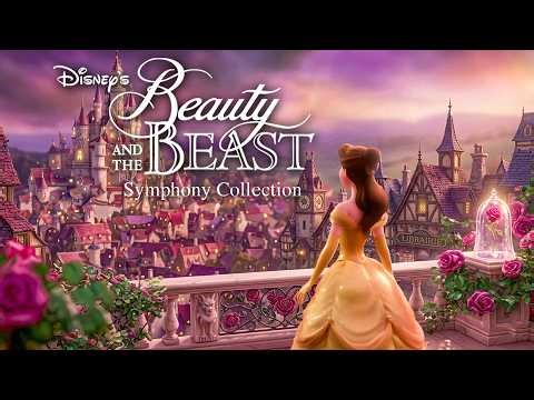 Playlist | Disney Beauty and the Beast Symphony Collection 🥀 Classic Music on Sunset Moment for Calm