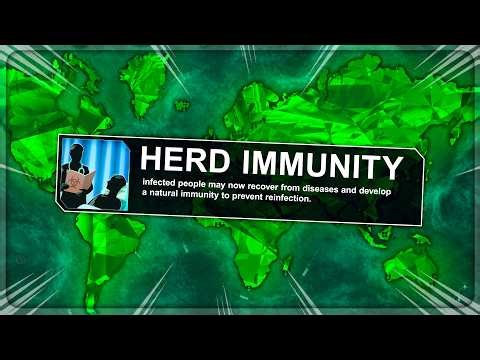 When humanity tries their best to survive in Plague Inc