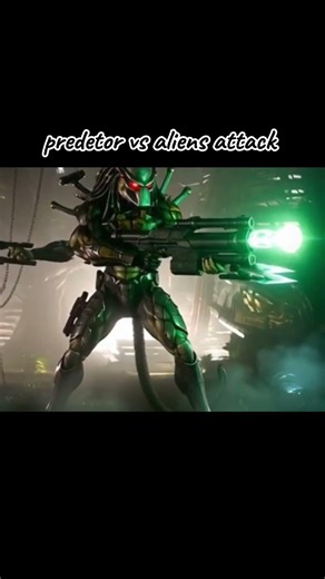predetor vs aliens attack