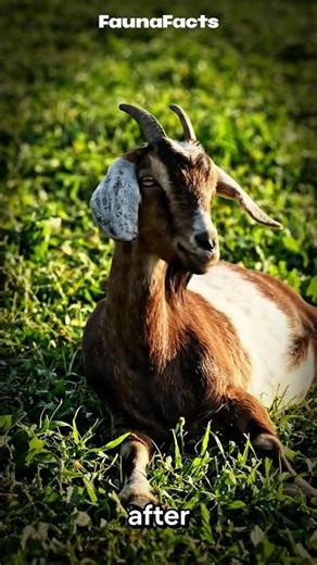 This Goat Literally Faints When It Gets Scared?! 😱🐐 #shorts #animals #goat