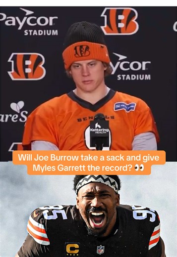 Myles Garrett needs ONE more sack to set the NFL record #football #nfl #cincinnatibengals #clevelandbrowns #browns #cleveland #bengals #cincinnati