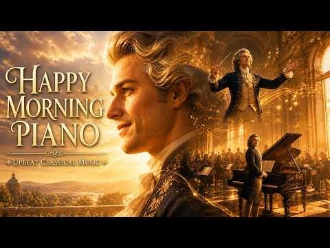 1 Hour Happy Classical Music | Upbeat Morning Piano for Positive Energy (Mozart Inspired)