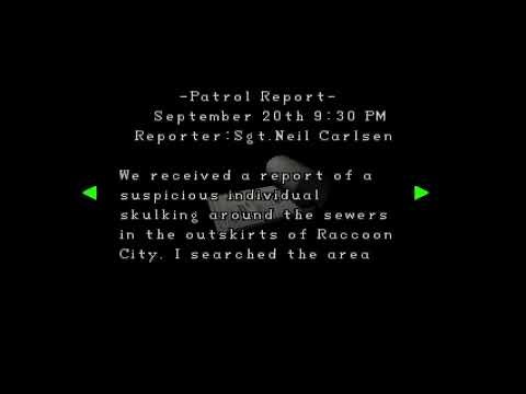 RE2 (Original) Walkthrough For the PS5: Part 2, Searching for the police building keys and stones..