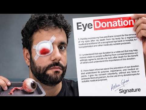 I Just Donated My Eyes… What Happens In 6 Hours?