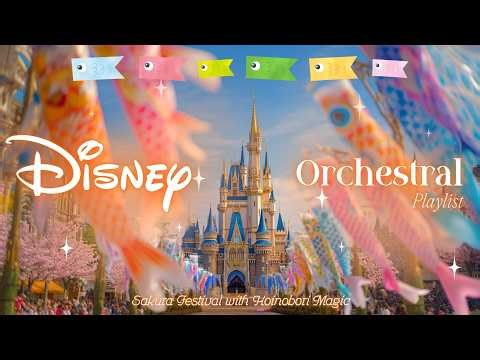 ✨ magical disney orchestral playlist 2026 🏰 koinobori festival & spring productivity at disneyland 🎏