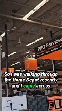You Won't Believe What The Home Depot is Selling Now! #homedepot #tools #business
