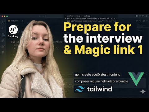 Prepare for the Interview #1: Setting up Symfony & Vue.js | CORS Fix Included 👍🏼