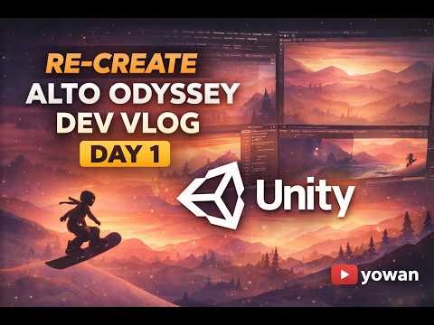 Can I Recreate Alto’s Odyssey in Unity? | Day 1 Devlog