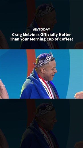 Congratulations are in order for our very own Craig Melvin, who was officially voted Morning Show Host Hotter Than Your First Cup of Coffee in People's Sexiest Man Alive Readers' Choice Poll! Stay steamy, Craig ☕️ ☀️