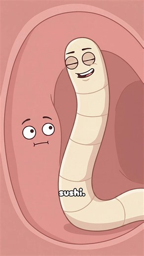 There could be a 30 foot worm living inside you for years?! 🙀 The Purrfessor explains… 🐾 #parasite #newfearunlocked #rawfish #parasitesymptoms #parasiteprevention The Puhfessor explains