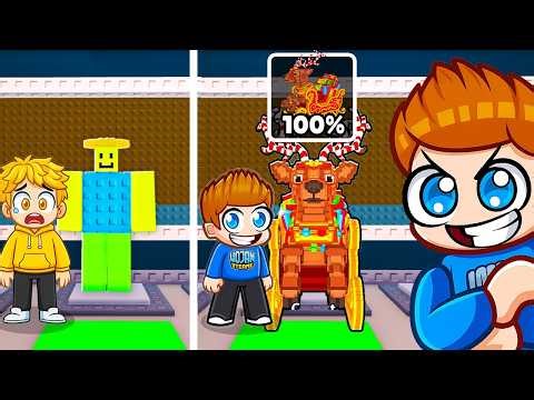 OSZUKUJE w KONKURSIE OTWIERANIA ŚWIĄTECZNEGO LUCKY BLOCKA w UKRADNIJ BRAINROT!