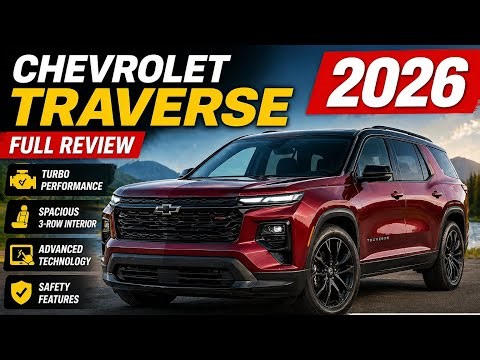 2026 Chevrolet Traverse Review | Full Specs, Features, Interior & Performance