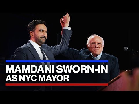 Watch Live: Zohran Mamdani Sworn-In as Mayor of NYC