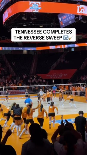 Tennessee Volleyball's Reverse Sweep of No. 4 Kentucky 😤🔥