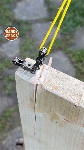 Life Hack with a Bicycle Chain for Wood Repair! #woodworking