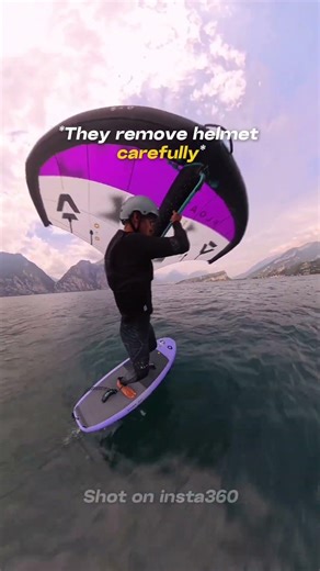 Paramedics check! Windsurfing until I go viral part 195! Love my gf and my job!