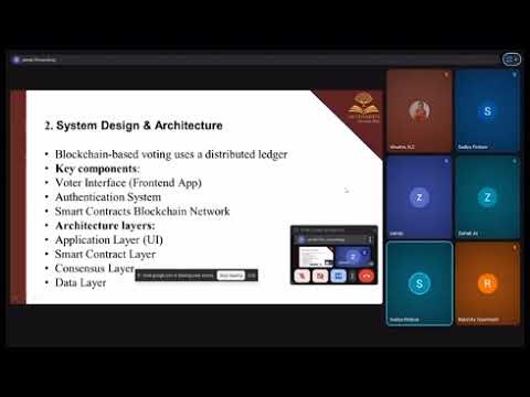 PBL 2 review : Secure online voting system using block chain technology