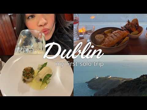 a few days in dublin, ireland .☘︎ ݁˖ my first solo trip (shopping, pubs & coastal views)