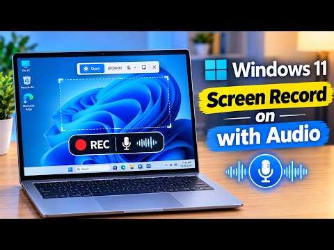 How to screen record on Windows 11 with audio