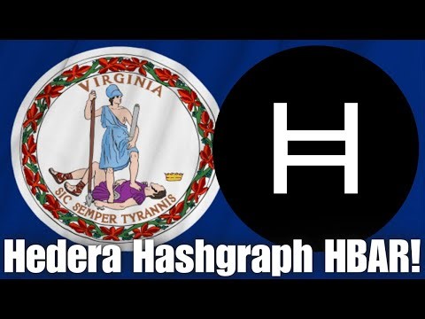 The State Of Virginia *WILL* Use Hedera Hashgraph HBAR....