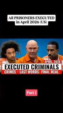 Executions in April 2026: What Really Happens 😳 #crimestory