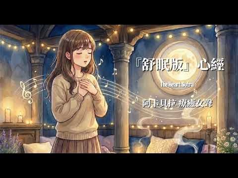 【1小時循環】阿卡貝拉 心經｜粉絲敲碗加長版｜專治失眠與焦慮 1 Hour Heart Sutra Sleep Loop #SleepMusic #Insomnia #Mantra