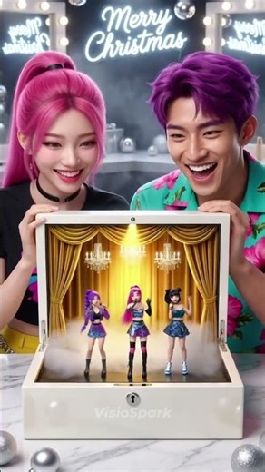 Magical Miniature Concert Hidden Inside A Christmas Box!🎁🎄