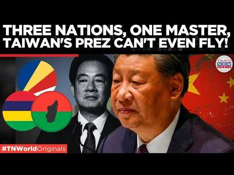 XI STRIKES: How China Grounded Taiwan's President Lai Ching-te Without Firing a Single Shot!