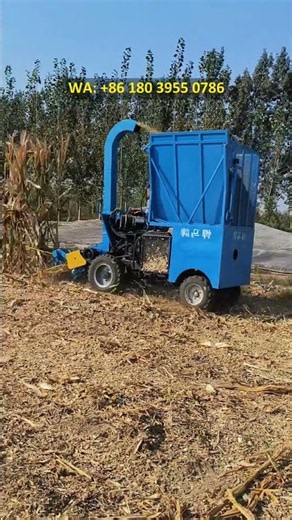 60HP Silage Harvester | 3 Acres/Hour High Efficiency For Farms