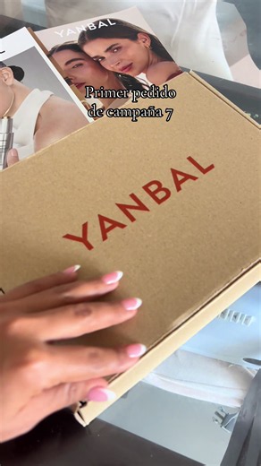 Presentación de estuche de probadores Yanbal — Primer pedido campaña 7