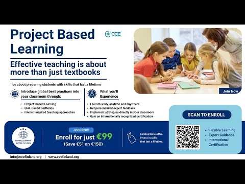 Transform Your Teaching with Project-Based Learning | Certified PBL Course
