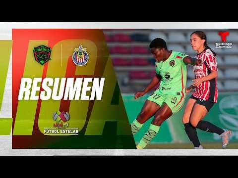 FC Juárez vs. Chivas (ESP) | Highlights Liga MX Fútbol Estelar Jornada 11 | Telemundo Deportes