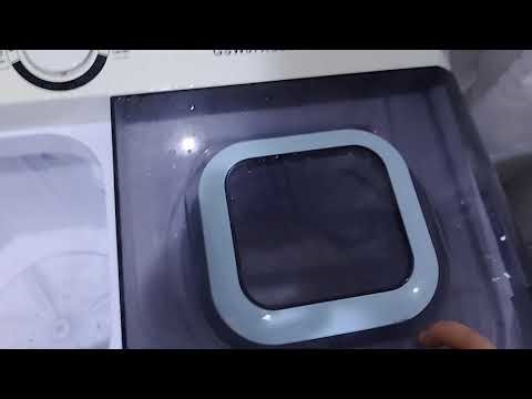 Washing a thick towel on twin tub washing machine (pt2)