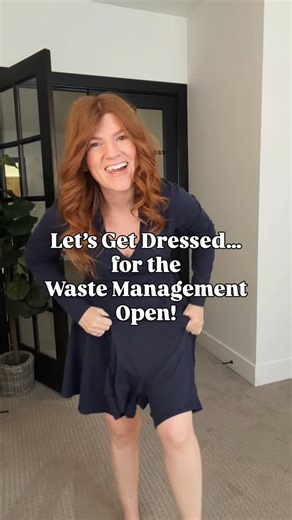 Ali Jauregui on Instagram: "And if you don’t know… the Waste Management Open is the golf tournament in Scottsdale, AZ but it’s loud and crazy, basically a party! I went today to cheer on Travis Kelce and it was so fun! The closest I’ll ever get to Taylor Swift… ☺️💕 Comment “OUTFIT” to shop my look! Love this tennis dress that has unattached shorts. And my sneakers are super comfy!"