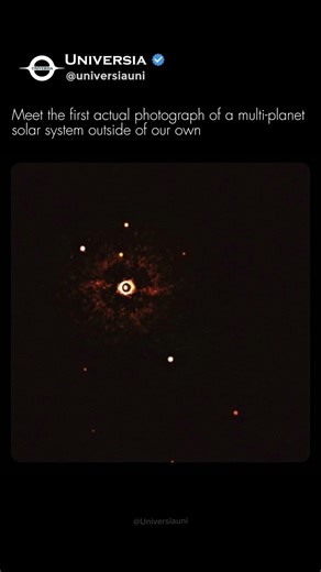 Humankind’s First Photo of an Alien Solar System! 🪐