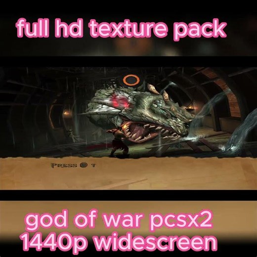god of war 1 (pcsx2 1440p enhanced)