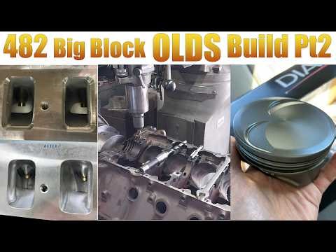 1971 Cutlass Ep 40: 482 CID OLDS Build Pt2