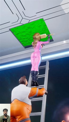 Galactic Frontier: Aliens vs 3 Astronauts #viralshort #galacticfrontier